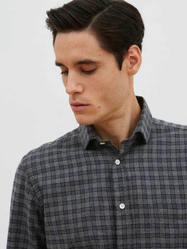 Hartford Paul Plaid Flannel Shirt Hartford Paul Plaid Flannel Shirt