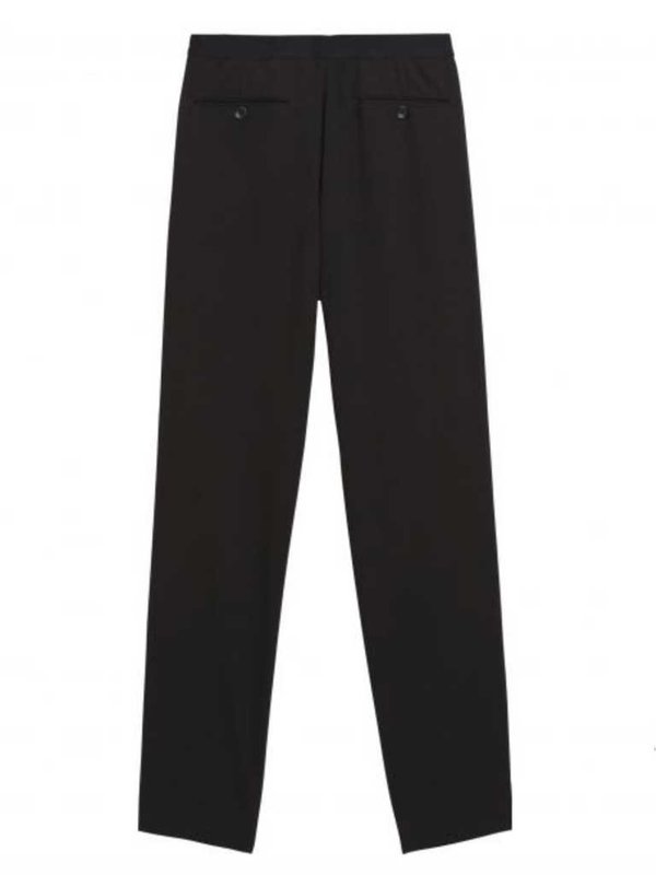 Hartford Pirouette Crop Trousers in Black Hartford Pirouette Crop Trousers in Black