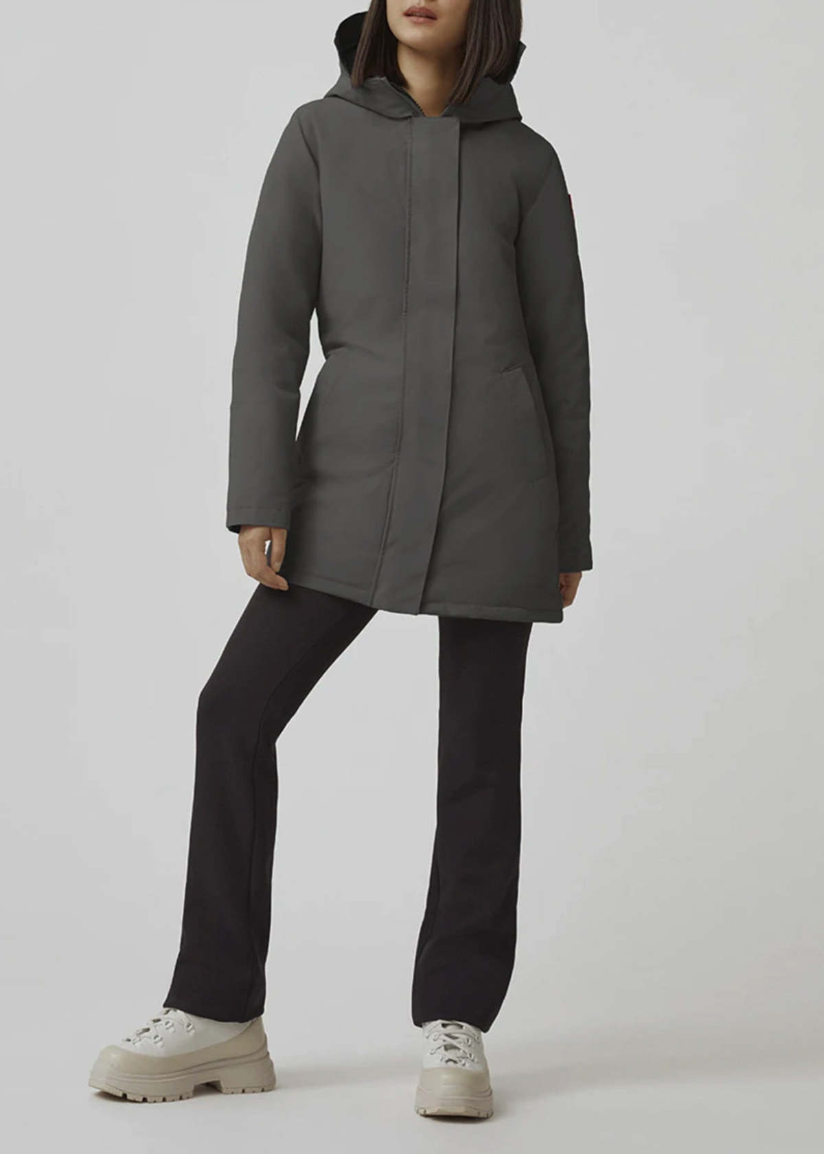 Canada Goose Victoria Parka - Graphite - Image 3 of 4