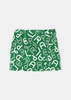 PEARLY GATES Grosgrain Stretch Skirt - Green - Thumbnail 1