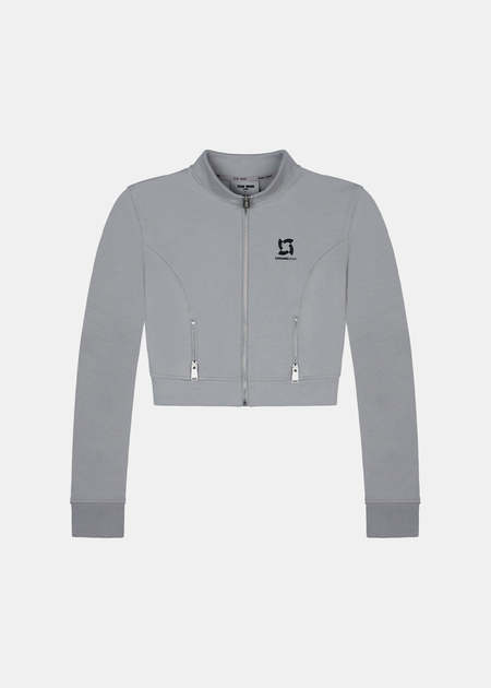 Team Wang Grey Zip up Casual Jacket - Grey | Garmentory