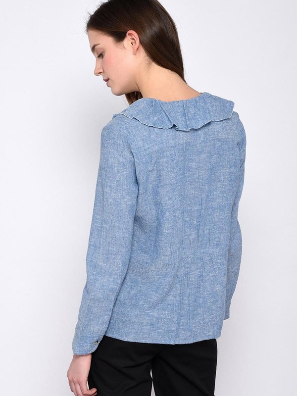 Leon & Harper Chloe Denim Shirt Leon & Harper Chloe Denim Shirt