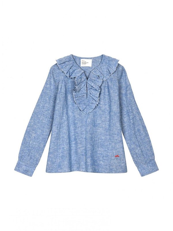 Leon & Harper Chloe Denim Shirt Leon & Harper Chloe Denim Shirt