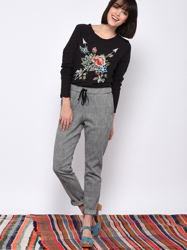 Leon & Harper Tino Indi Rose Top Leon & Harper Tino Indi Rose Top