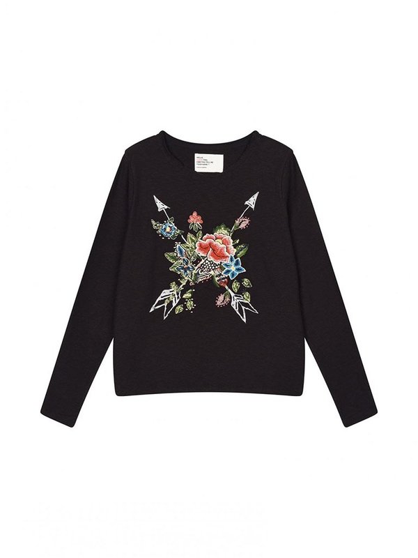 Leon & Harper Tino Indi Rose Top Leon & Harper Tino Indi Rose Top