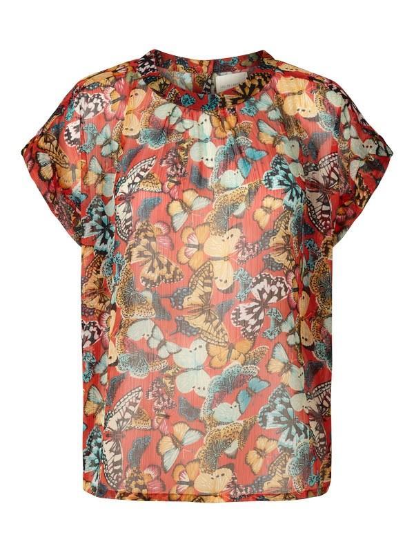 Lolly's Laundry Deva Butterfly Top - Red Lolly's Laundry Deva Butterfly Top - Red