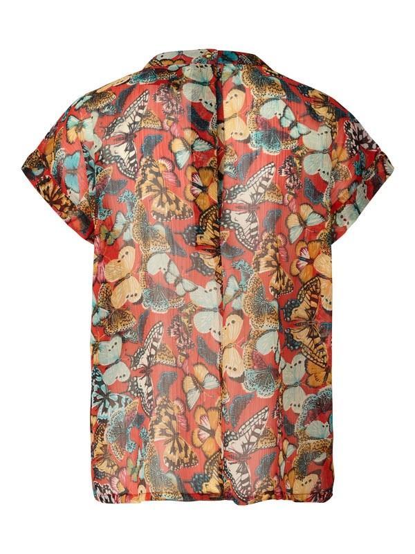 Lolly's Laundry Deva Butterfly Top - Red Lolly's Laundry Deva Butterfly Top - Red
