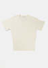 Lemaire Light Cream Rib T Shirt - Light Cream - Thumbnail 1