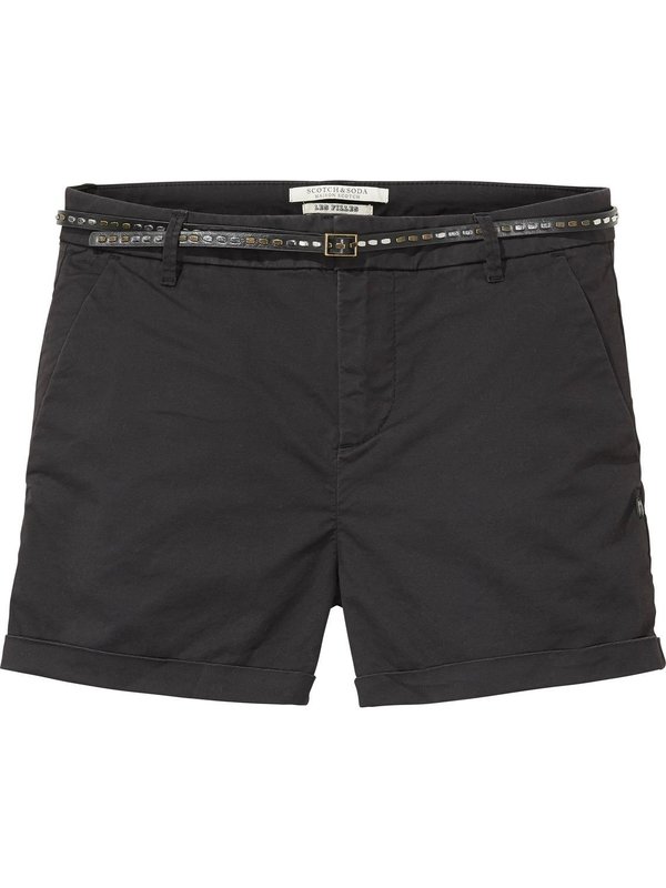 Maison Scotch Chino Short in Black Maison Scotch Chino Short in Black
