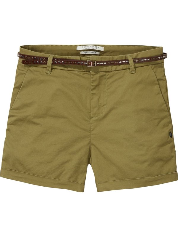 Maison Scotch Chino Short in Khaki Maison Scotch Chino Short in Khaki