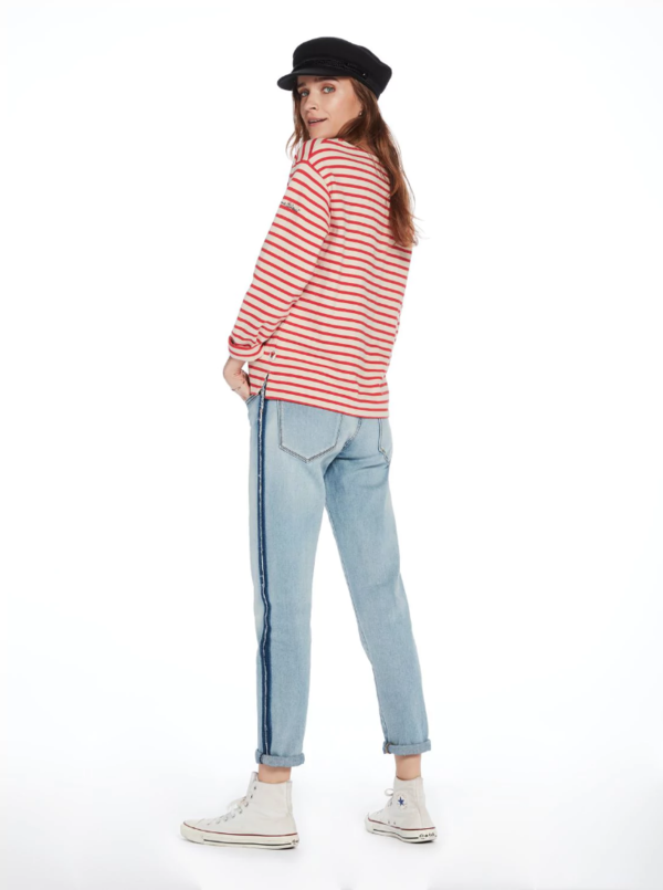 Maison Scotch Classic Breton -Red/Ecru Maison Scotch Classic Breton -Red/Ecru