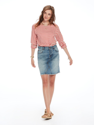 Maison Scotch Classic Breton -Red/Ecru Maison Scotch Classic Breton -Red/Ecru