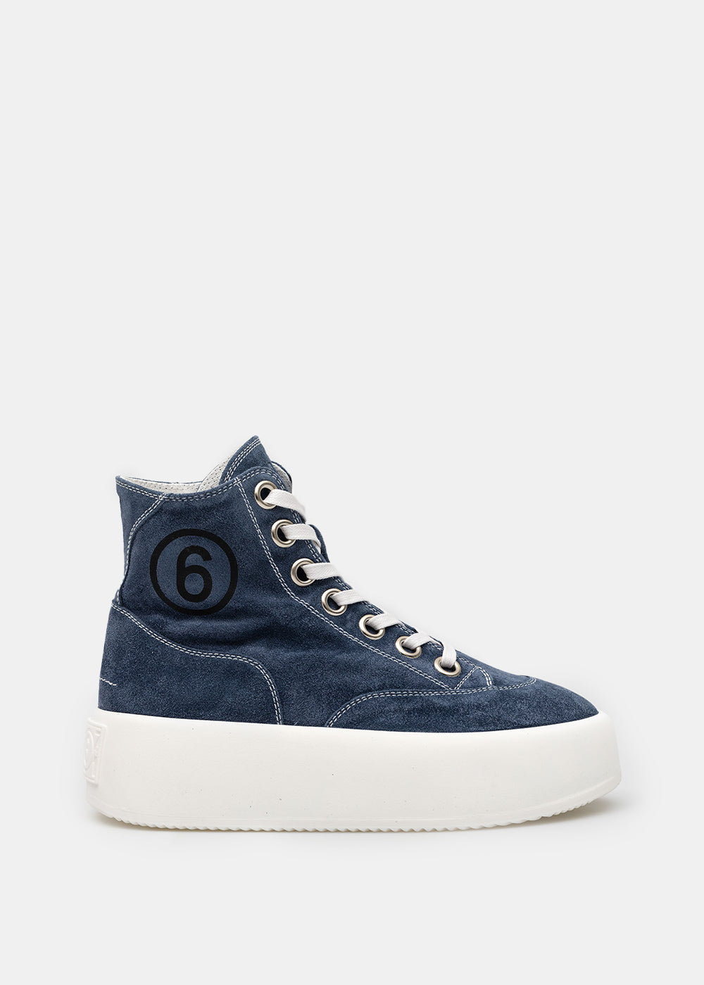 MM6 Maison Margiela Platform High Sneakers - Moonlight Blue
