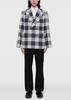 comme des garçons homme plus Check Pattern Wool Blazer - Multicolor - Thumbnail 3