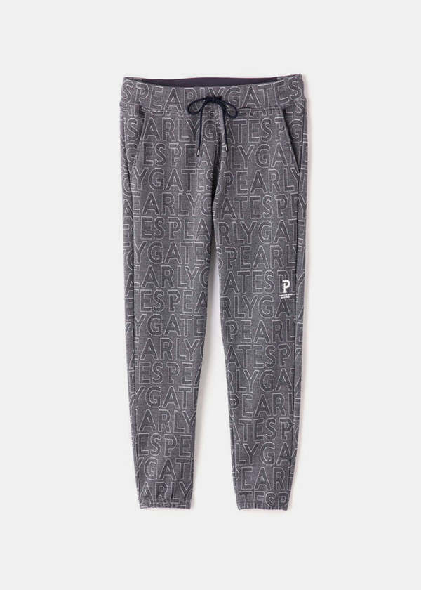 PEARLY GATES Mesh Jogger Pants - Multicolor