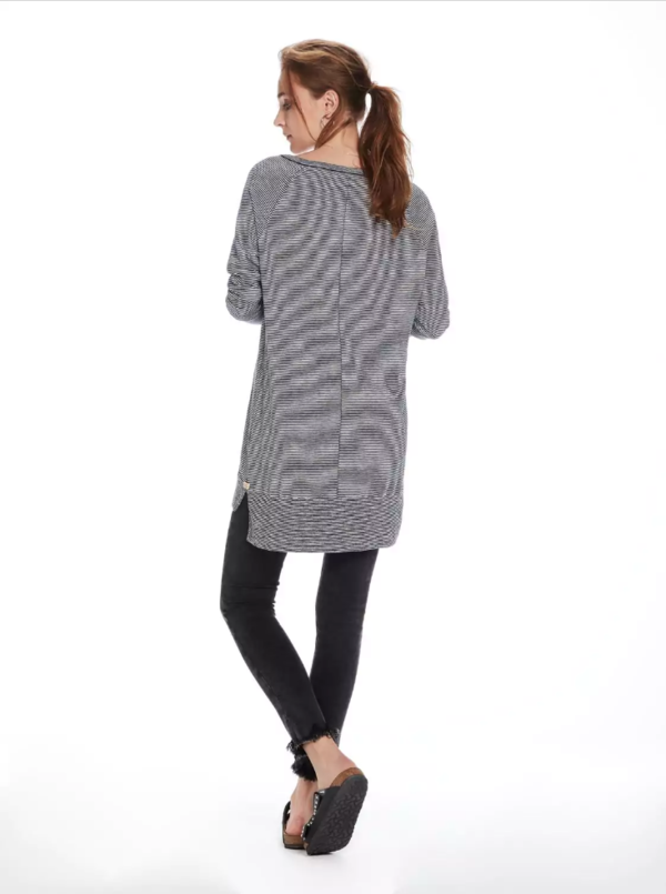 Maison Scotch Long Length Knit in Black Maison Scotch Long Length Knit in Black
