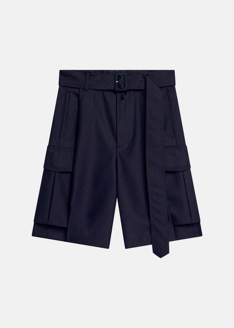 パンツ Dries Van Noten Cargo Army Shorts Loose cargo shorts - Spring-Summer Men | Dries Van Noten