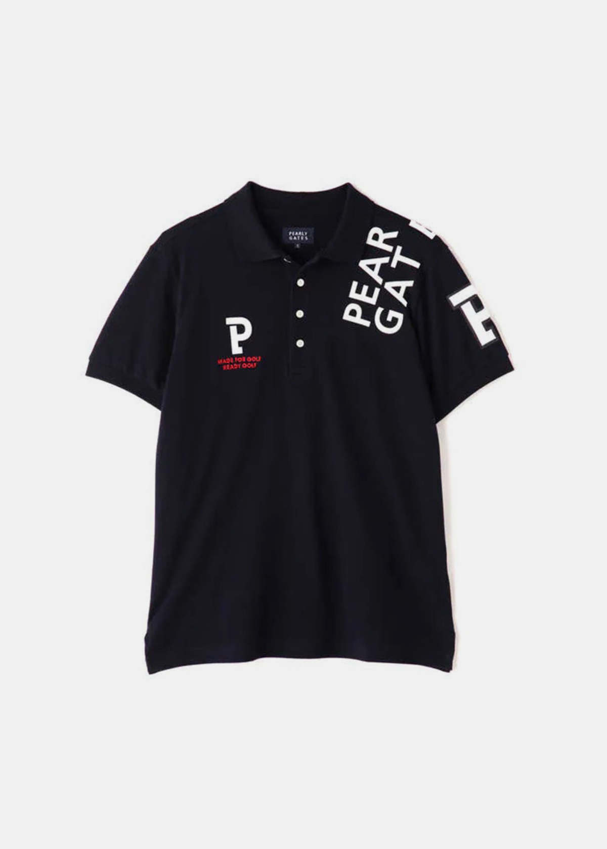 PEARLY GATES Navy Cotton Kanoko Polo Shirt - Navy | Garmentory