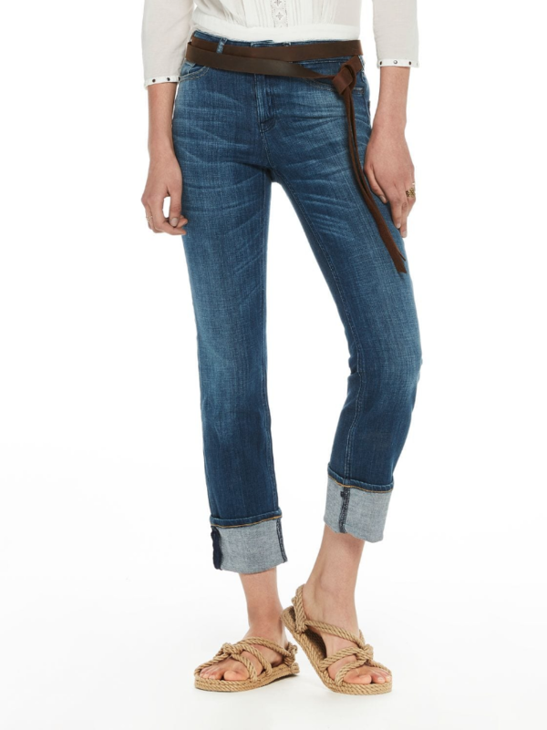 Maison Scotch Supreme Straight Jean in Indigo Bliss Maison Scotch Supreme Straight Jean in Indigo Bliss