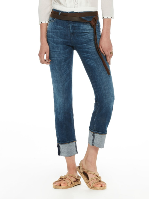 Maison Scotch Supreme Straight Jean in Indigo Bliss Maison Scotch Supreme Straight Jean in Indigo Bliss