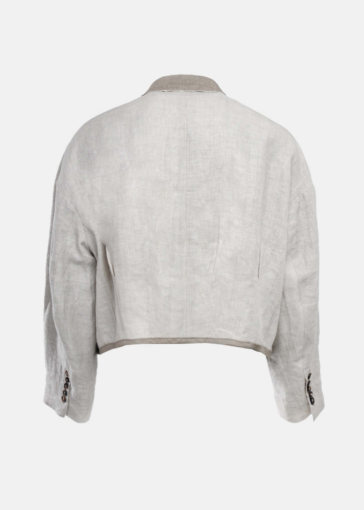Ziggy Chen Double Breasted Kimono Jacket - Smoke White | Garmentory
