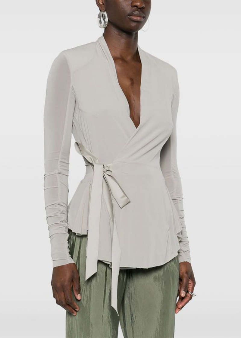 Rick Owens Hollywood Lightweight Jacket - Pearl | Garmentory