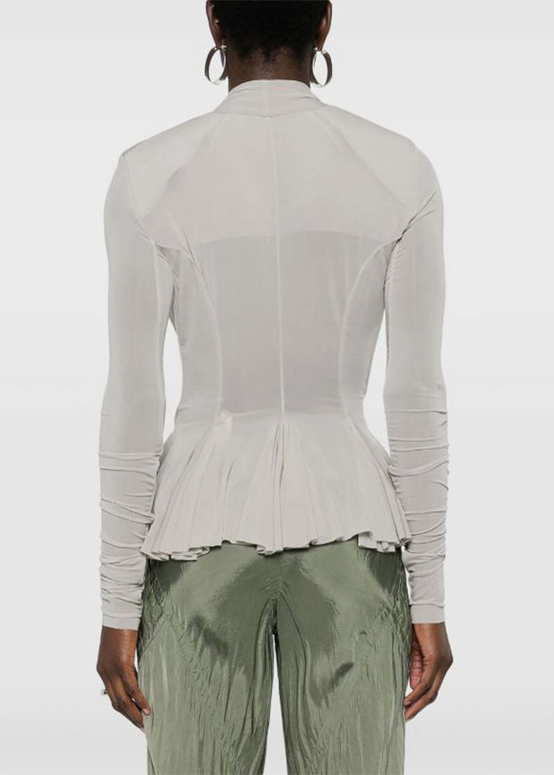 Rick Owens Hollywood Lightweight Jacket - Pearl | Garmentory