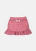 PGG Amossa x Nylon Mechanical Stretch Taffeta Skirt - Pink - Thumbnail 2