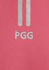 PGG Pink Polyester Yarn Knit Polo - Pink - Thumbnail 3