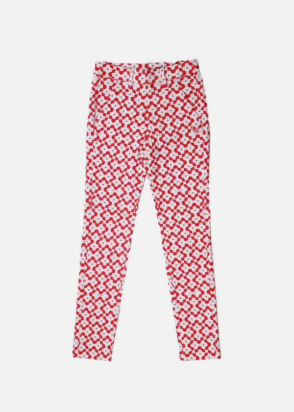 PEARLY GATES Stretch Pique Pants - Pink