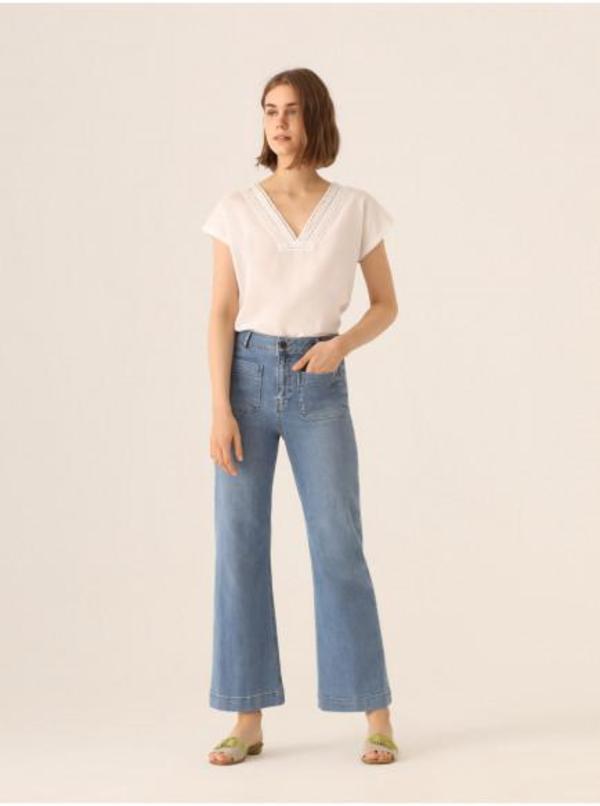 Nice Things Lace Neck Top Nice Things Lace Neck Top