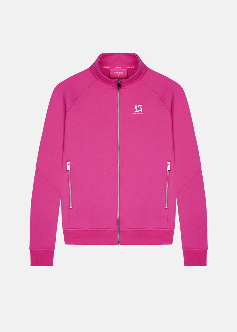 Team Wang Zip-up Casual Jacket - Pink