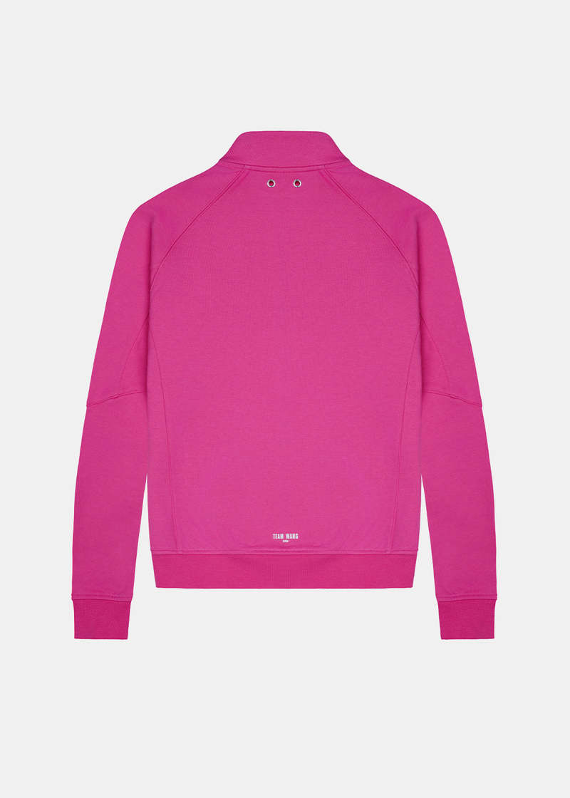 Team Wang Zip-up Casual Jacket - Pink
