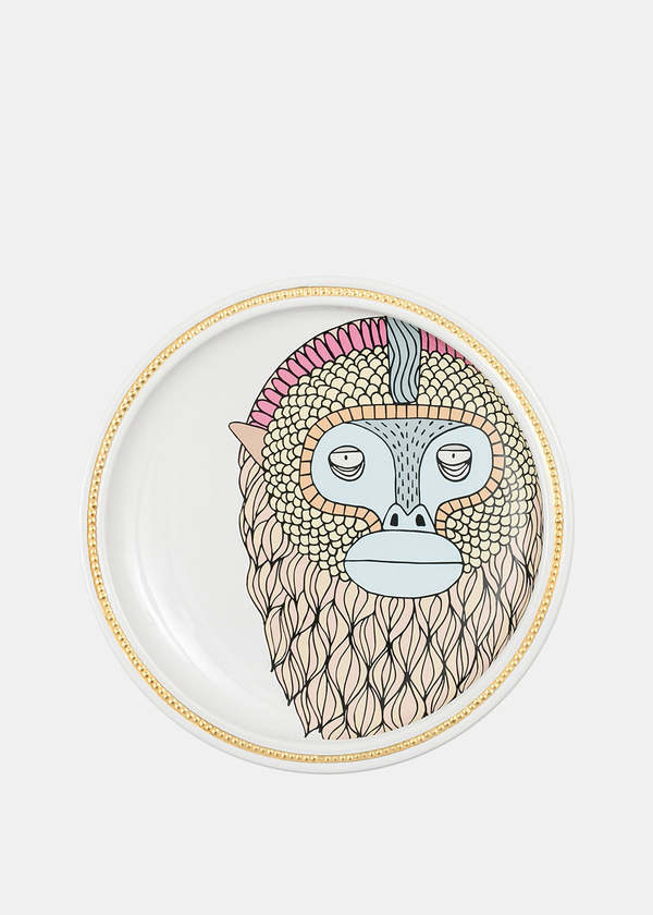 Bosa Primates Mandrillus Small Plate Bosa Primates Mandrillus Small Plate
