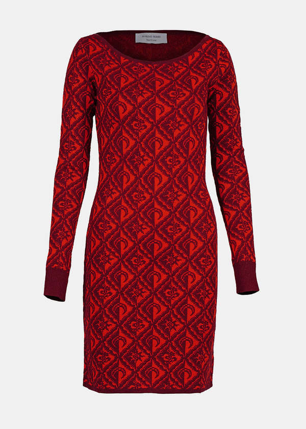 marine serre jacquard midi dress Marine Serre Black Fitted Jacquard All Over Moon Jumpsuit Marine Serre