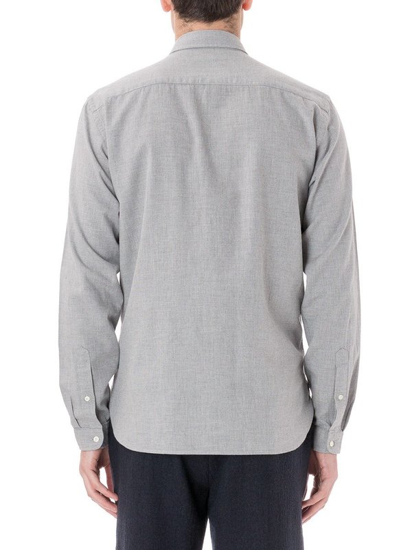Oliver Spencer Clerkenwell Shirt in Clifton Grey Oliver Spencer Clerkenwell Shirt in Clifton Grey