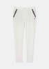 MASTER BUNNY EDITION Block Jacquard Stretch Pants - White - Thumbnail 1