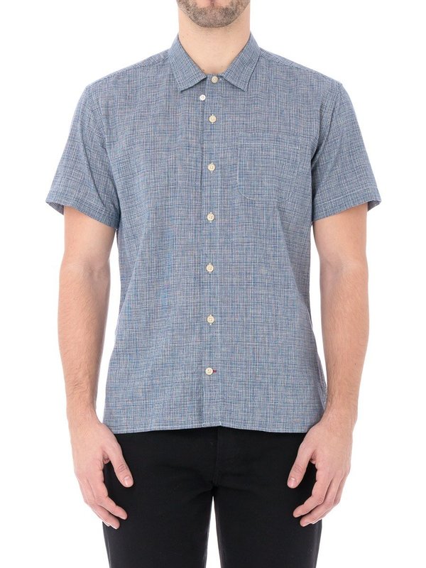 Oliver Spencer Hawaiian Lawrence Shirt in Navy Oliver Spencer Hawaiian Lawrence Shirt in Navy