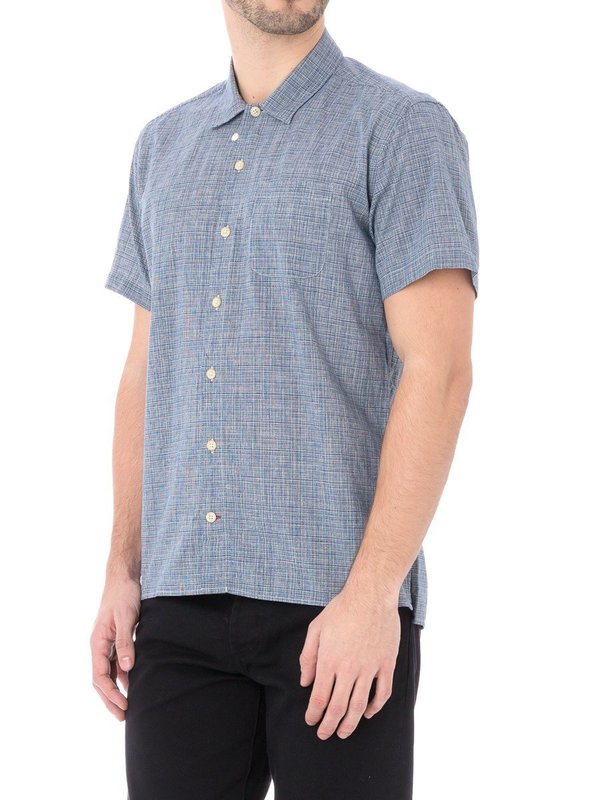 Oliver Spencer Hawaiian Lawrence Shirt in Navy Oliver Spencer Hawaiian Lawrence Shirt in Navy