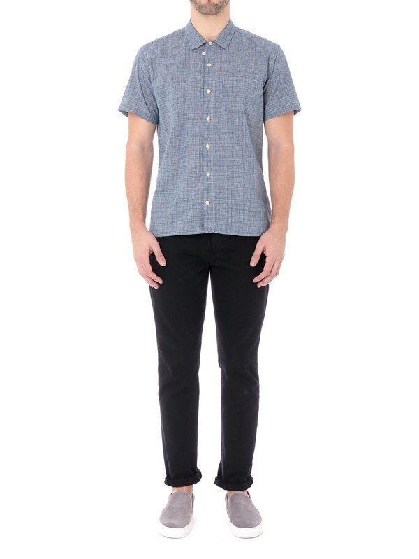 Oliver Spencer Hawaiian Lawrence Shirt in Navy Oliver Spencer Hawaiian Lawrence Shirt in Navy