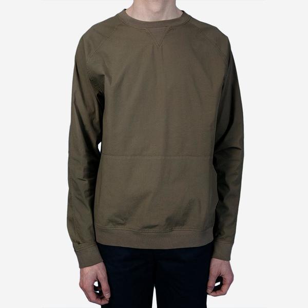 Kestin Hare Haymarket Map Pocket Sweatshirt - Olive Kestin Hare Haymarket Map Pocket Sweatshirt - Olive