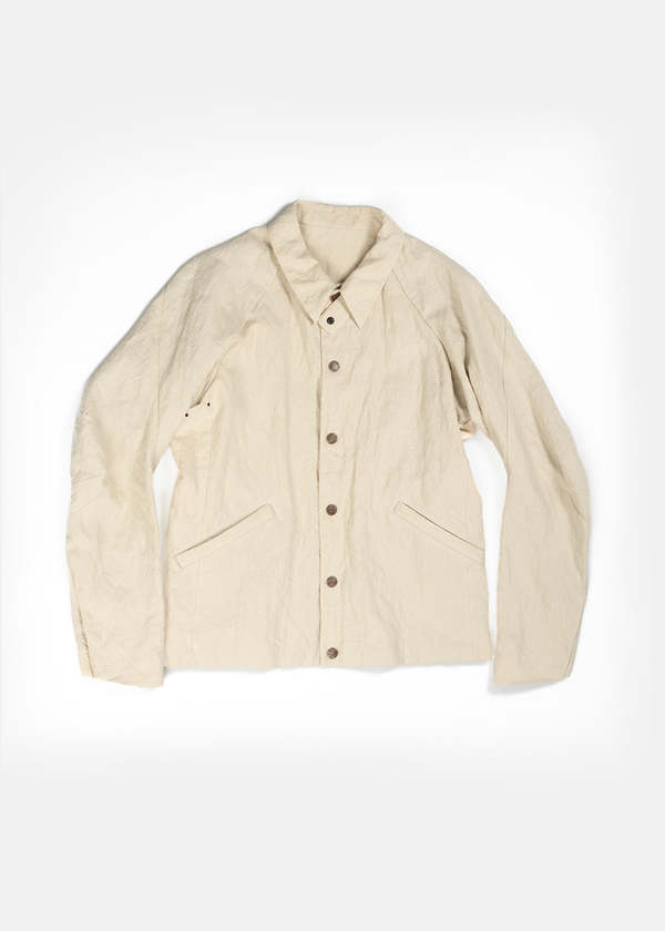 トップス Shirt Loose Fit Cotton. Ecru. DEVOA. Devoa Loose Fit Shirt - Ecru | Garmentory