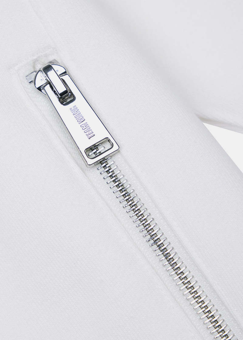 Team Wang Zip-up Casual Jacket - White Team Wang Zip-up Casual Jacket - White