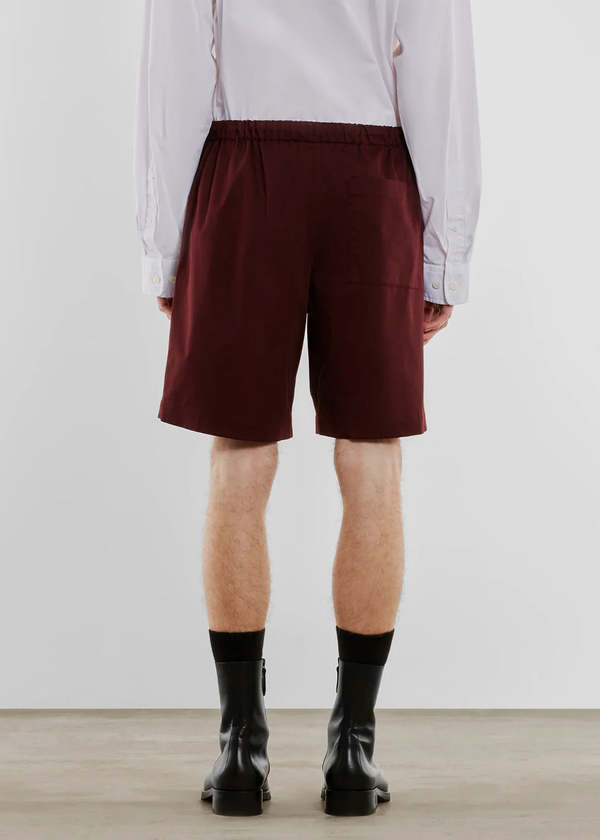 Dries Van Noten Drawstring Shorts - Wine | Garmentory