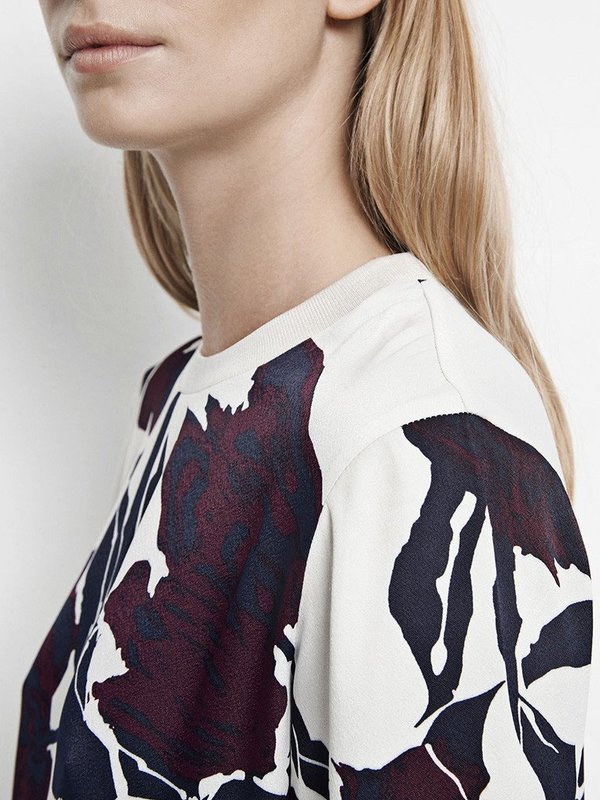 Samsoe & Samsoe Florrie Top in Papier Florie Samsoe & Samsoe Florrie Top in Papier Florie
