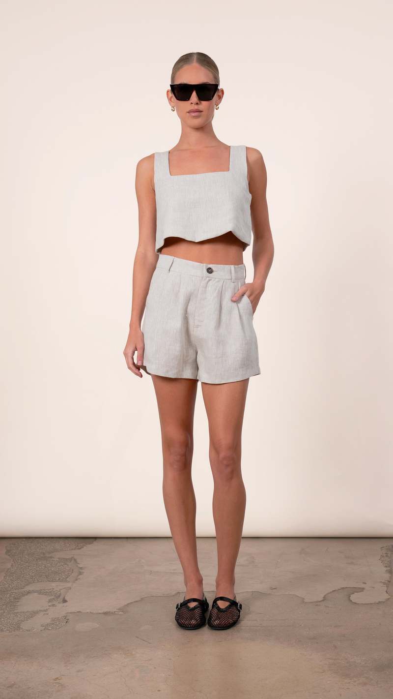 Parentezi Michelle Short - Oat Parentezi Michelle Short - Oat
