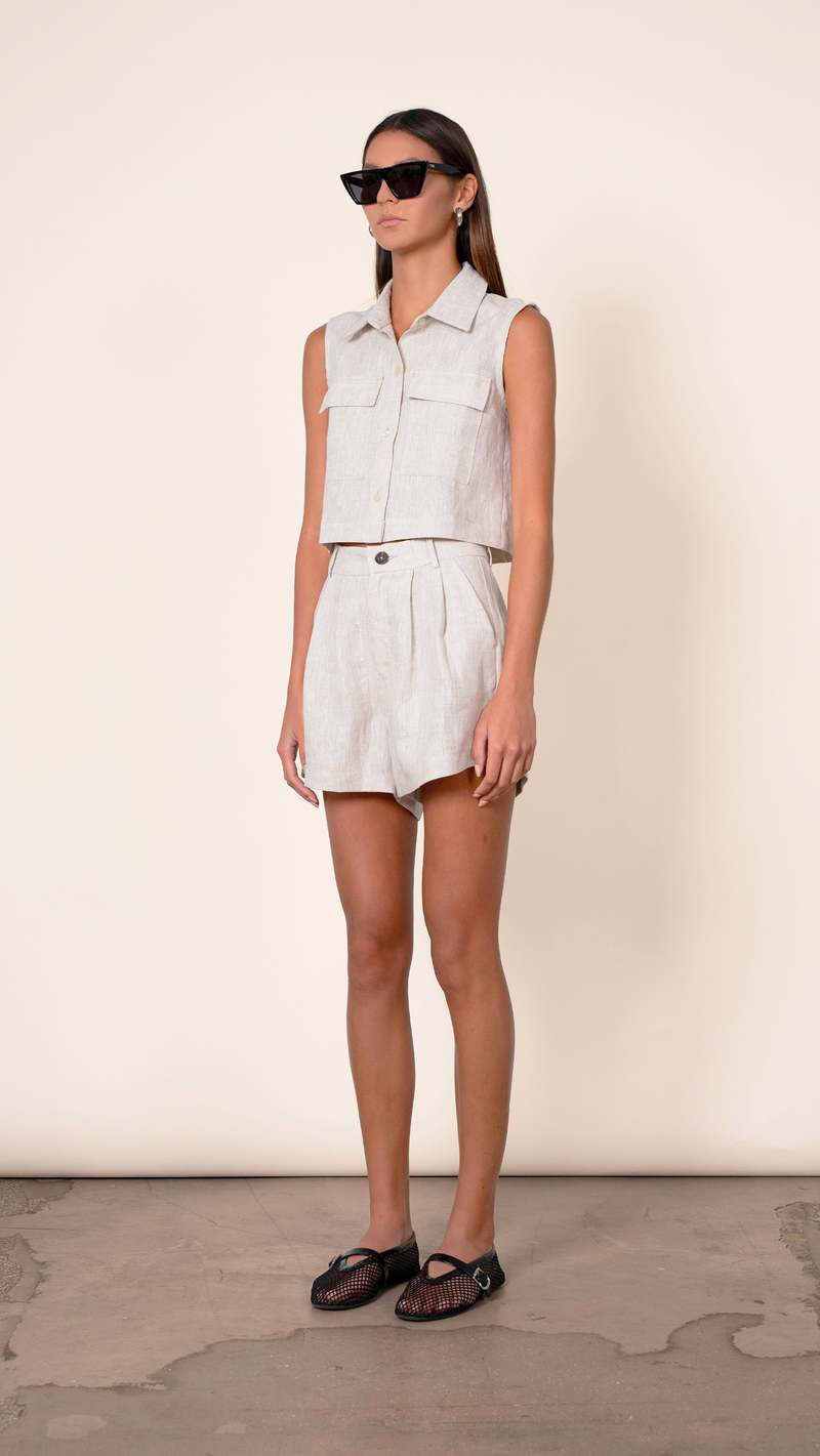 Parentezi Michelle Short - Oat Parentezi Michelle Short - Oat