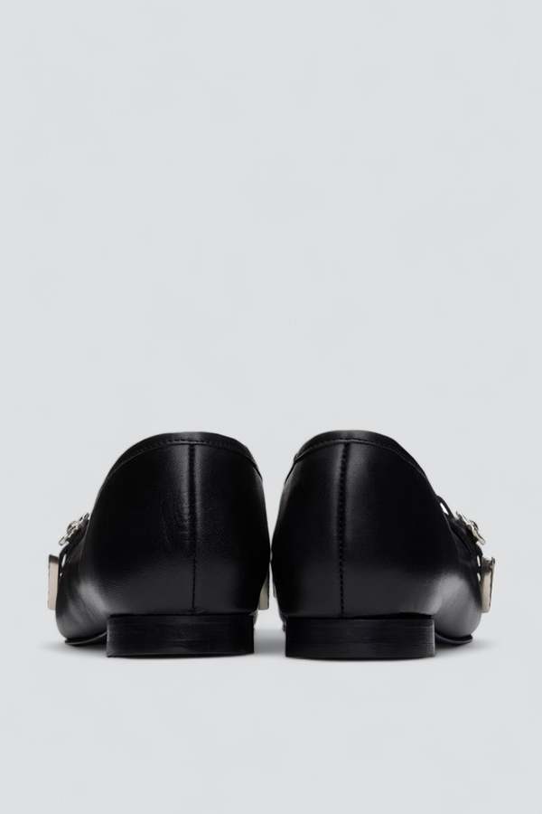Toga Pulla Polido Ballerina Flats - Black | Garmentory
