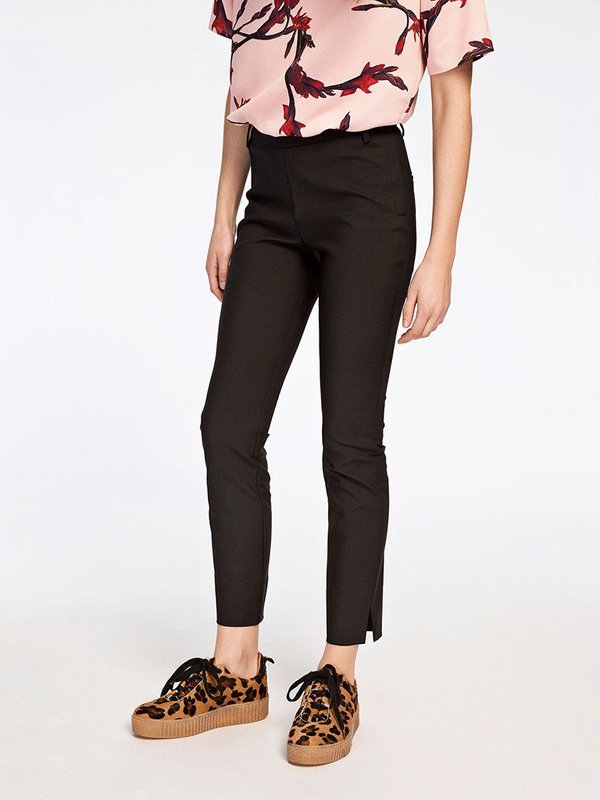 Samsoe & Samsoe Lugo Stretch Trousers - BLACK Samsoe & Samsoe Lugo Stretch Trousers - BLACK