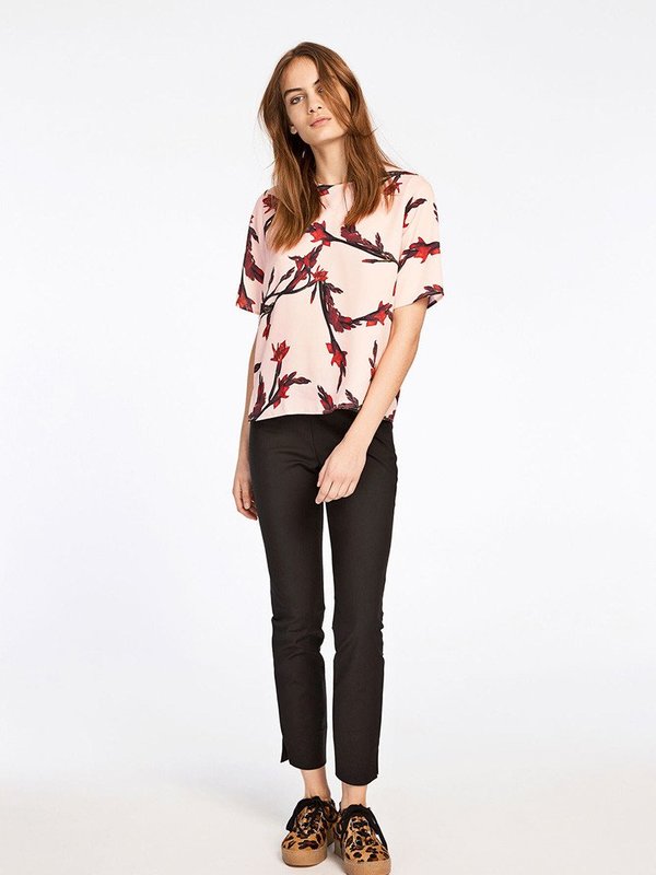 Samsoe & Samsoe Lugo Stretch Trousers - BLACK Samsoe & Samsoe Lugo Stretch Trousers - BLACK